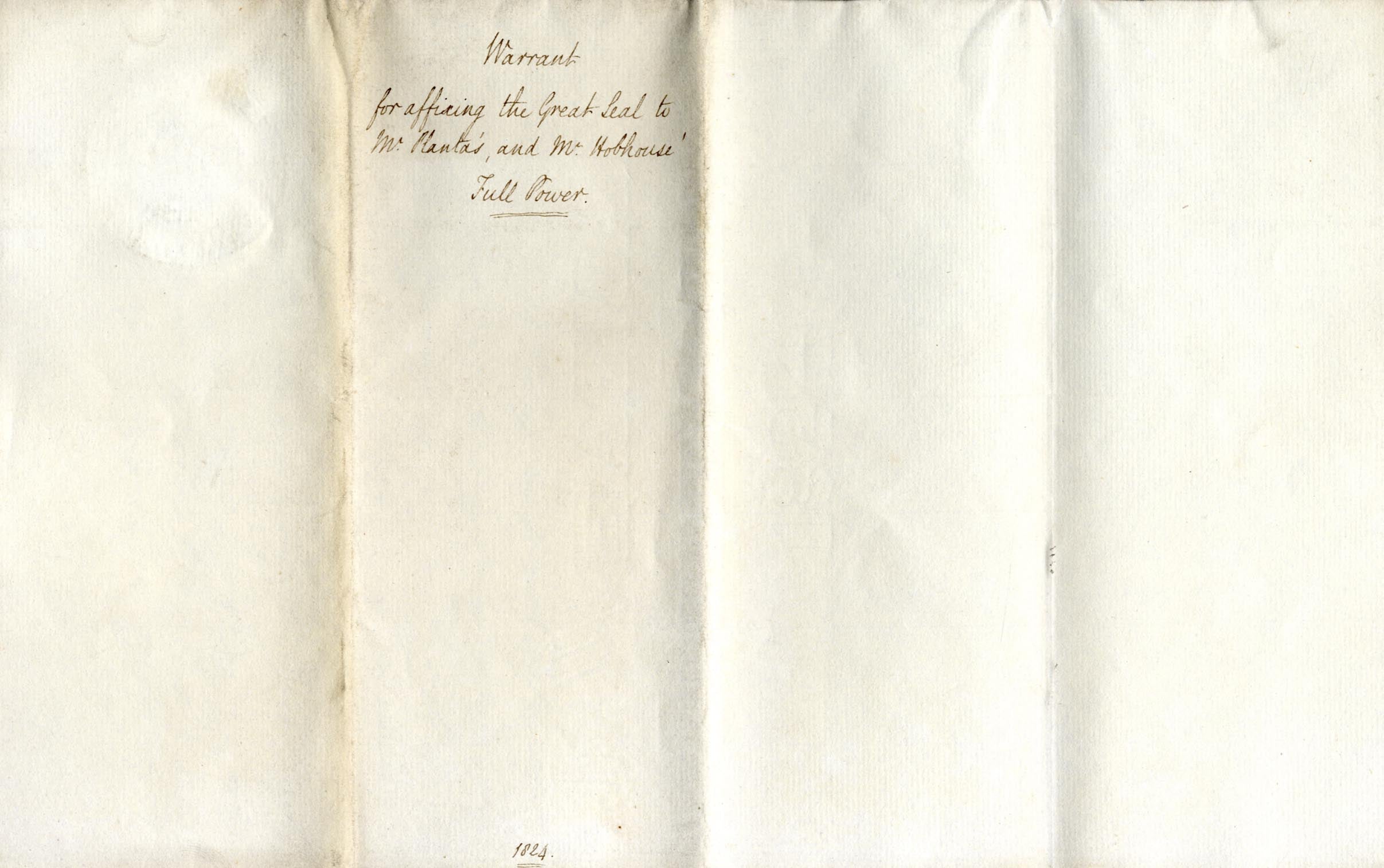 King George IV Autograph