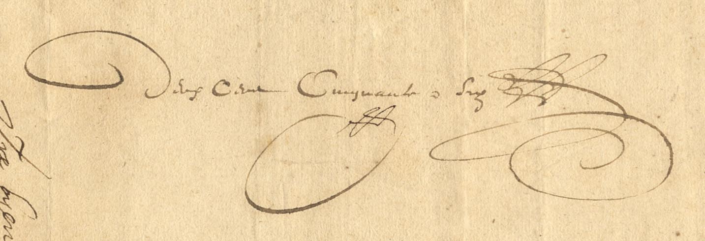 König Henry IV. von Frankreich Autogramm