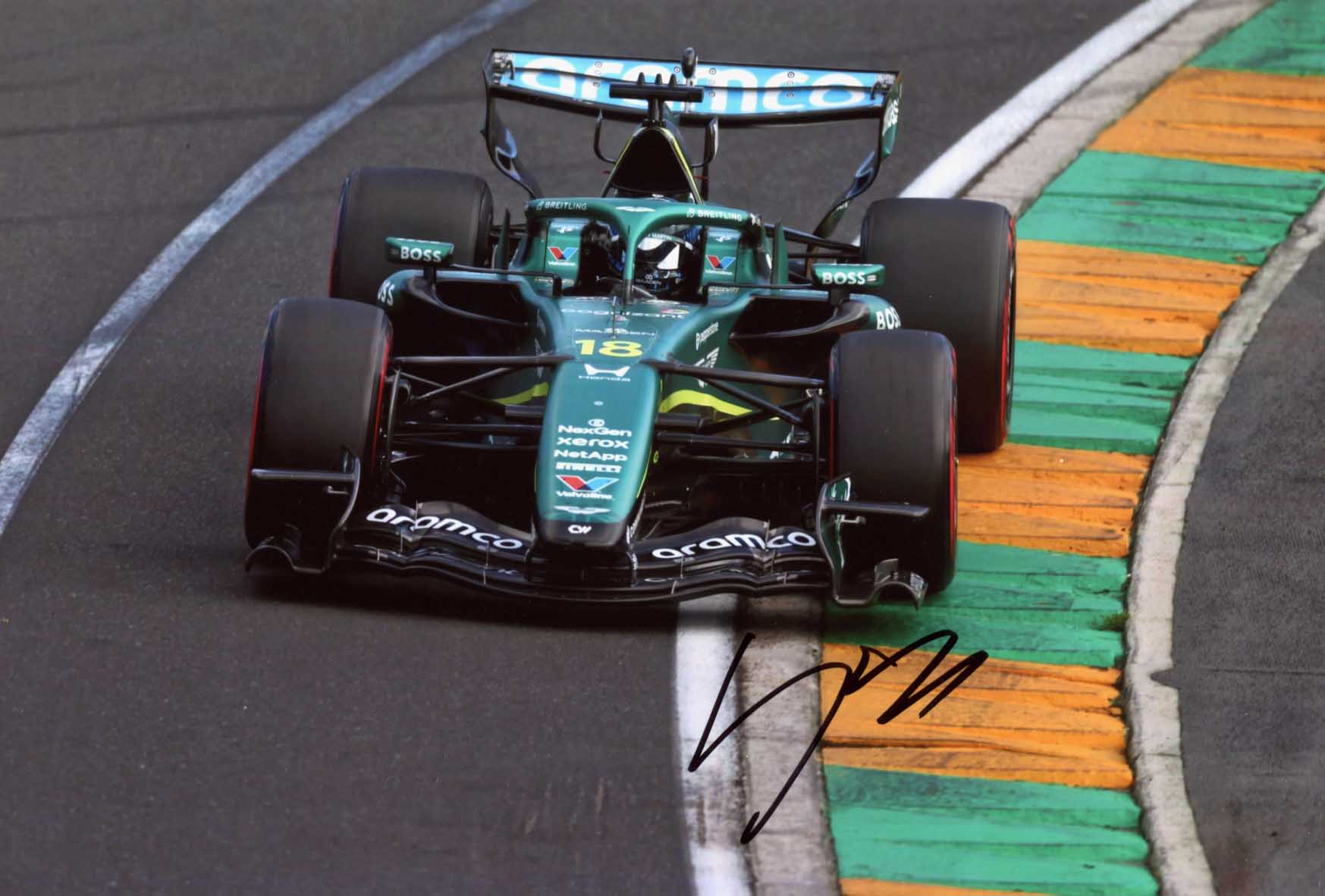 Lance Stroll Autograph Autogramm | ID 15971371057533