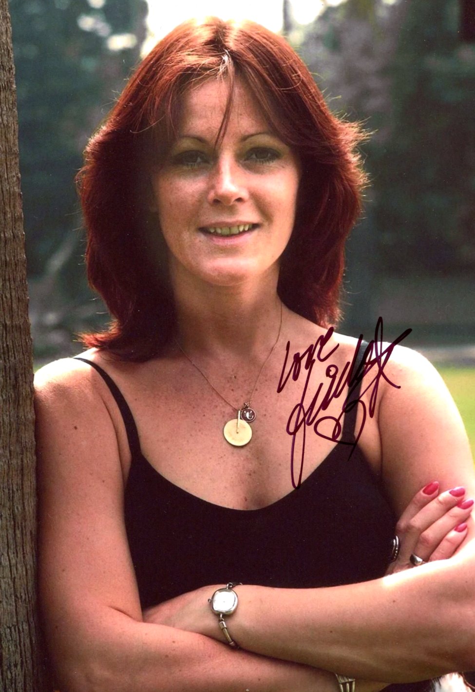 Anni-Frid `Frida` Lyngstad Autograph
