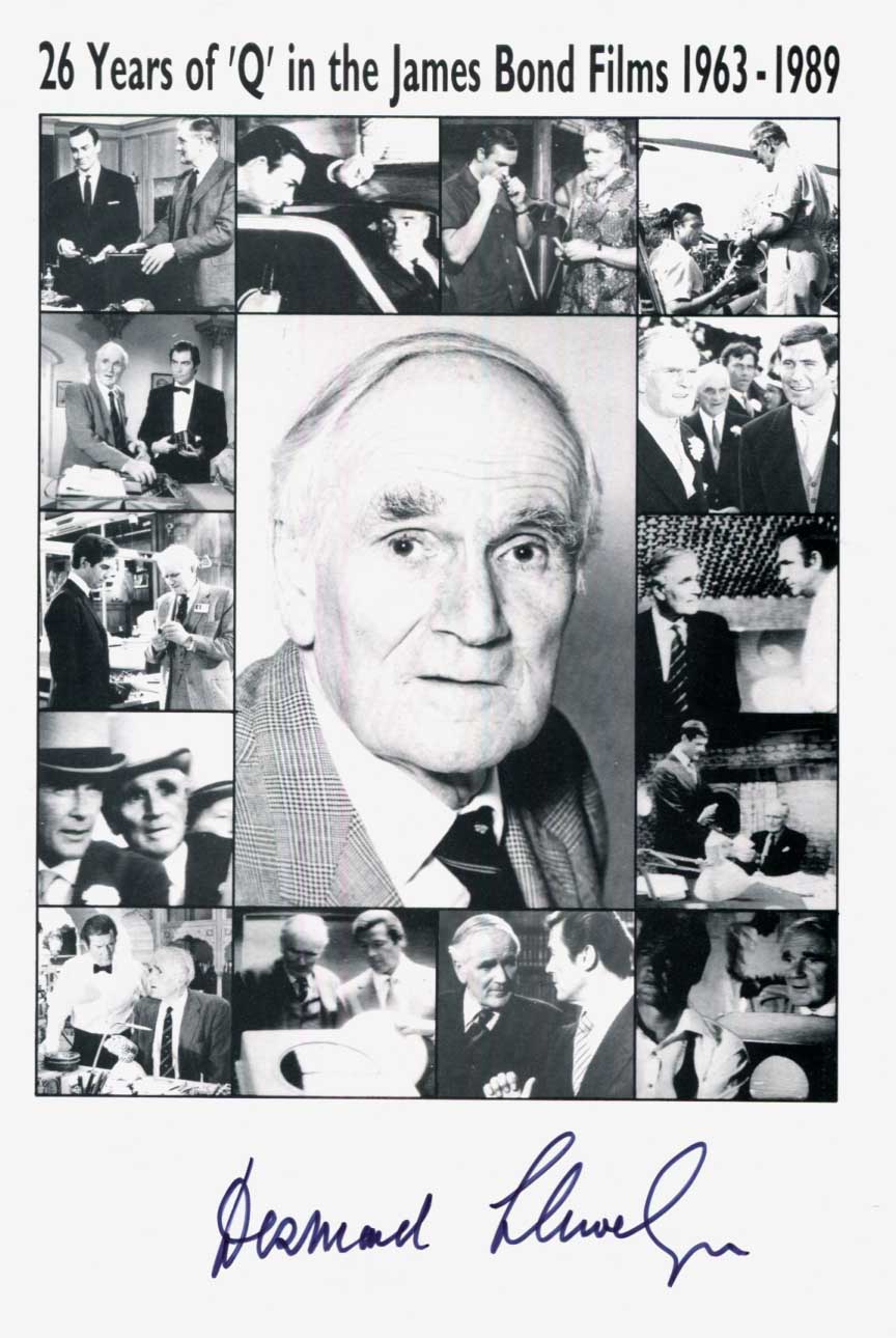 Desmond Llewelyn Autograph Autogramm | ID 15975621755261