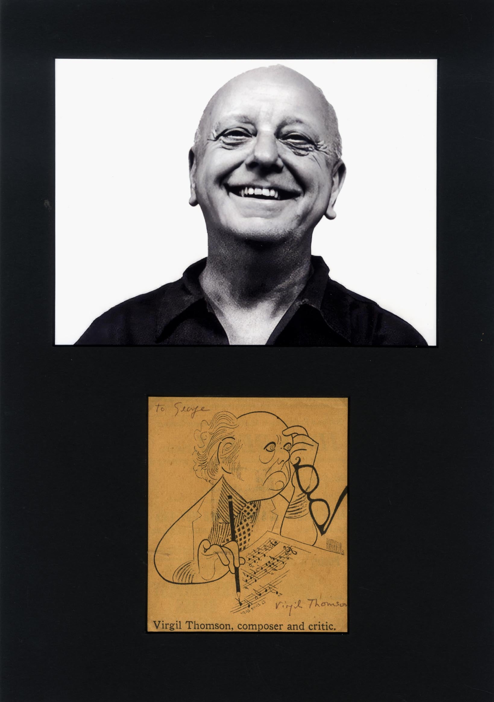 Virgil Thomson Autograph Autogramm | ID 15976883093885