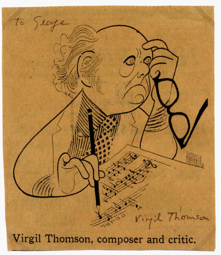 Virgil Thomson Autograph Autogramm | ID 15976883093885