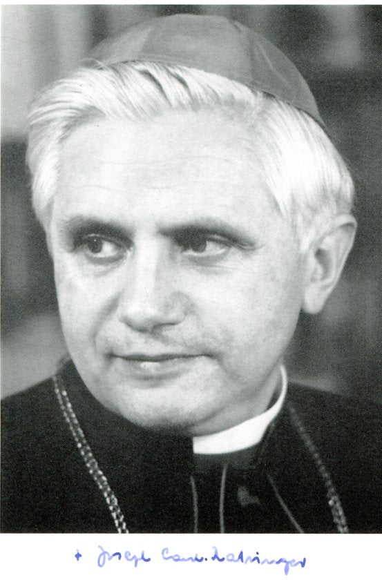Joseph Pope Benedict XVI Autograph Autogramm | ID 15987708068221