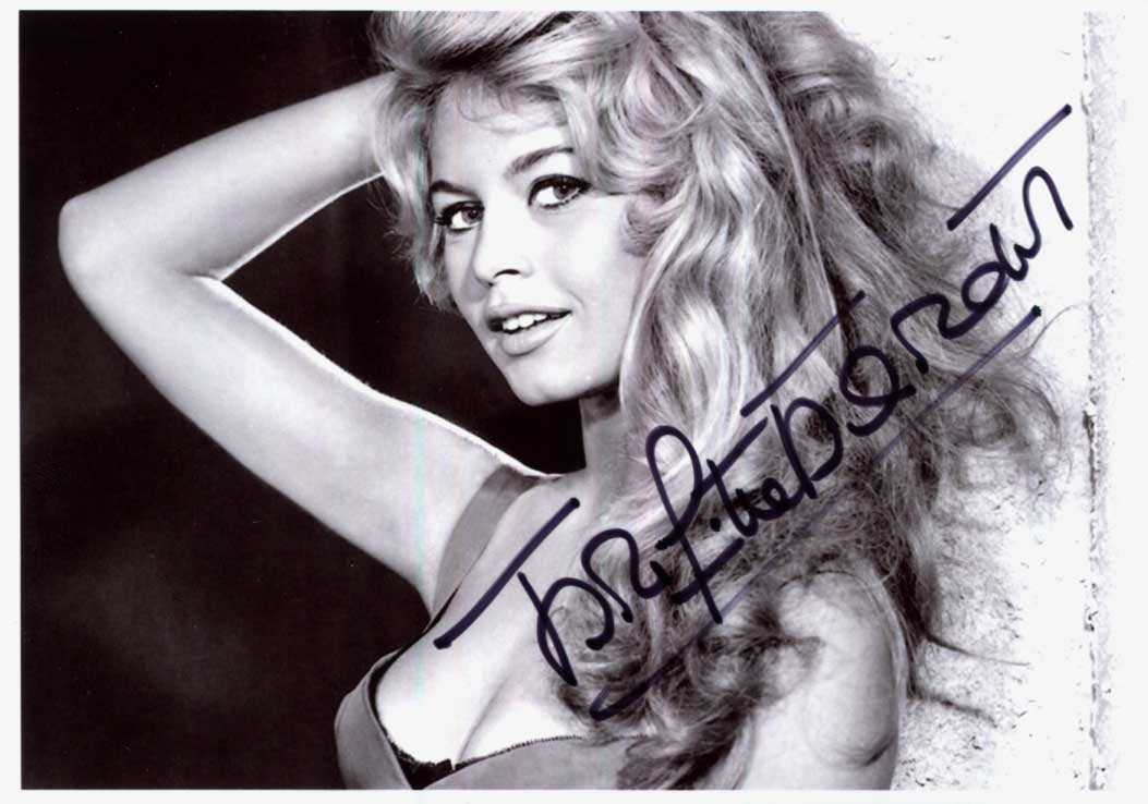 Brigitte Bardot Autograph Autogramm | ID 15989077770621