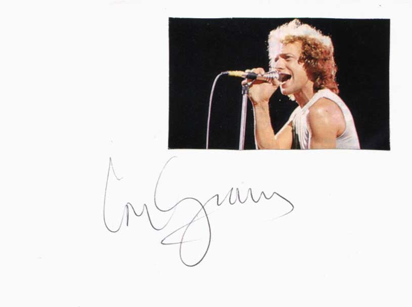Lou Gramm Autograph Autogramm | ID 15996492022141