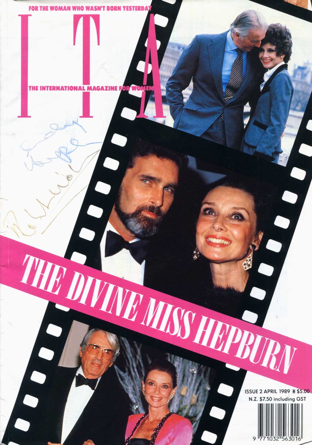 Audrey Hepburn & Robert Wolders Autographs