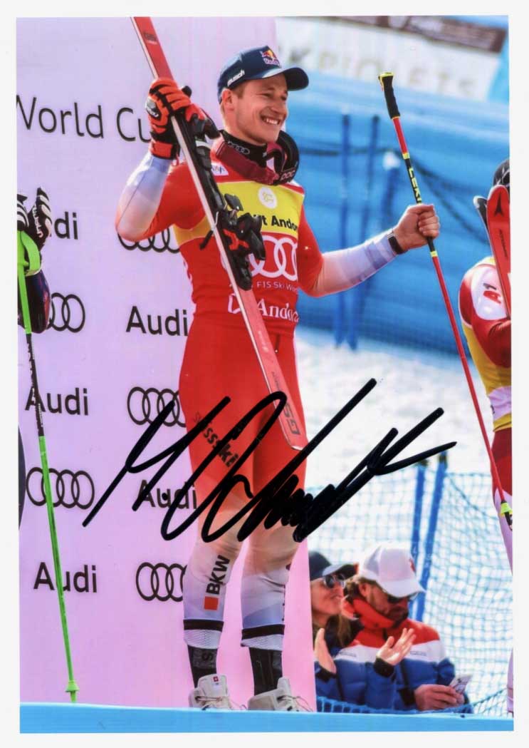 Marco Odermatt Autograph Autogramm | ID 15999115133309