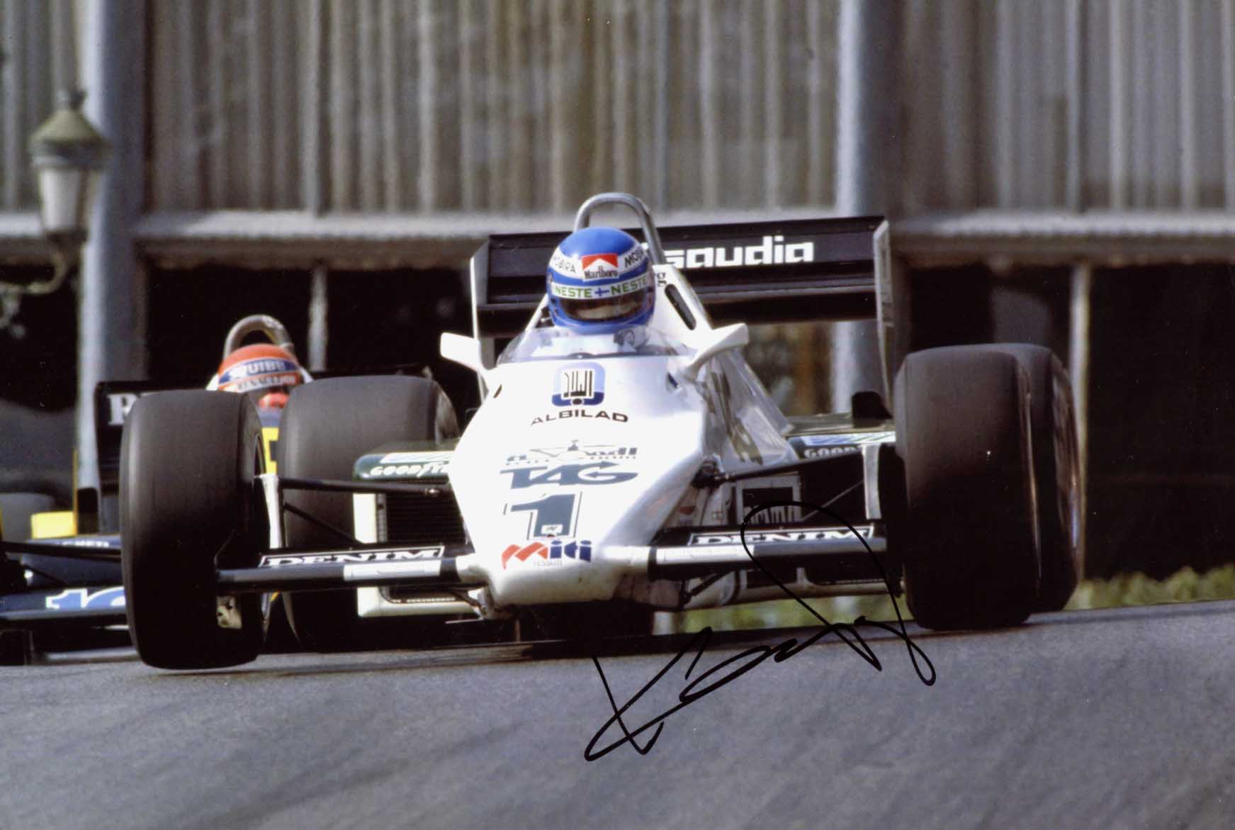 Keke Rosberg Autograph Autogramm | ID 15999350079869