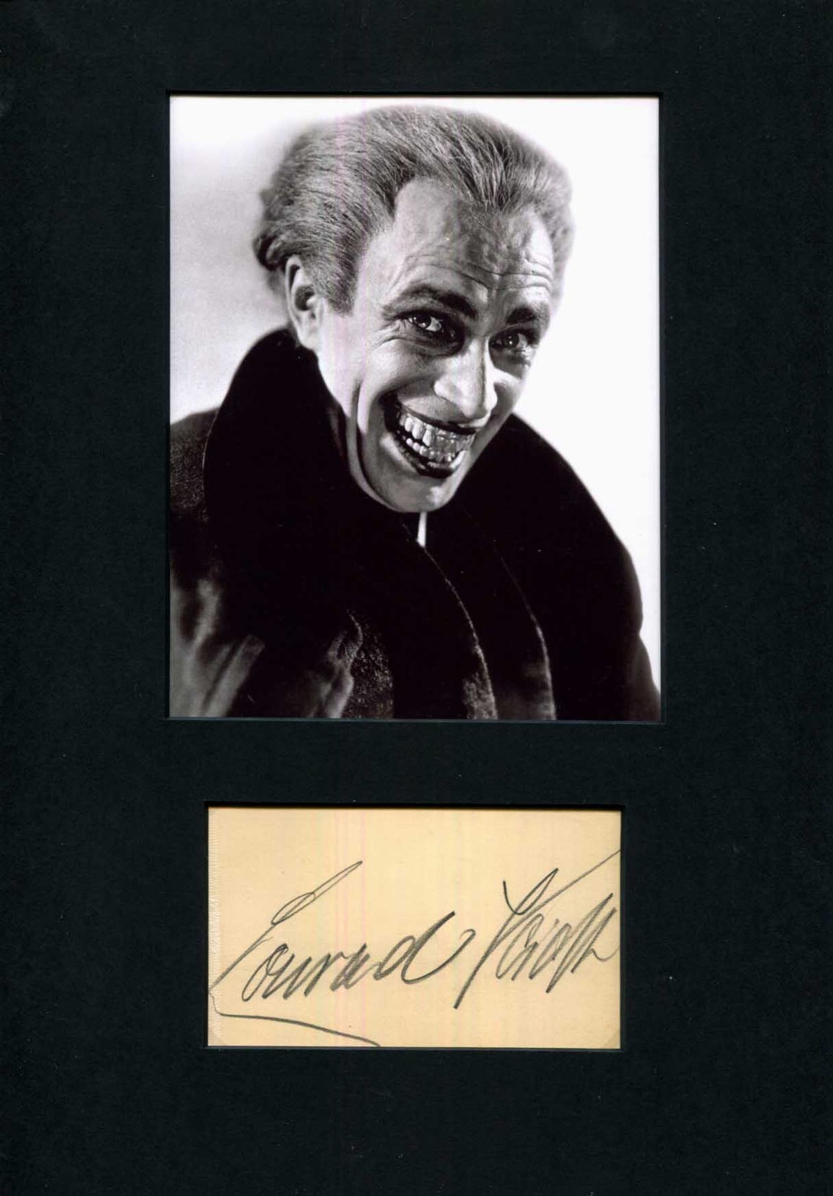 Conrad Veidt Autograph Autogramm | ID 16004810834301