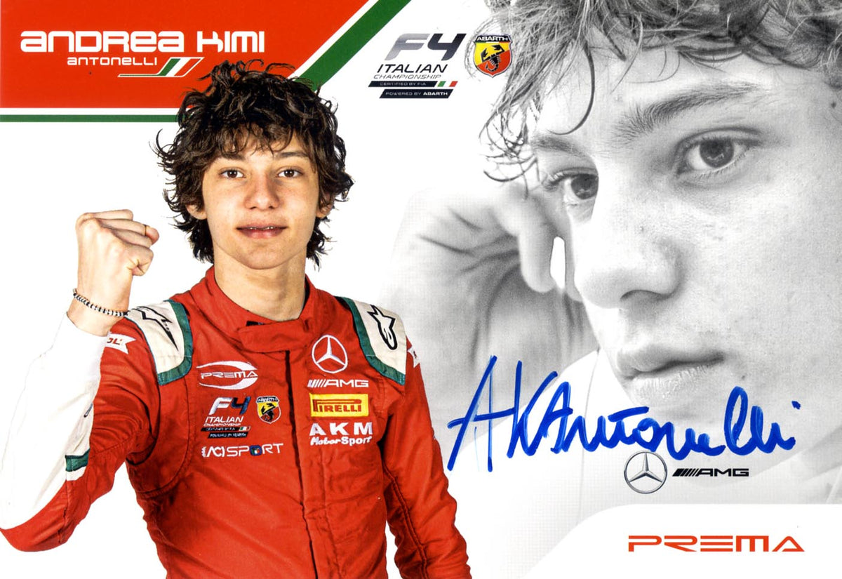 Andrea Antonelli Autograph Autogramm | ID 16008723530109