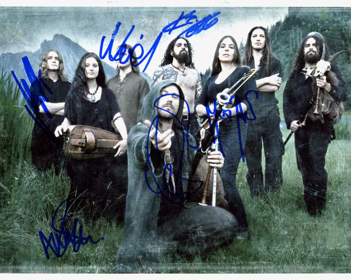 Eluveitie Autograph Autogramm | ID 16009807364477