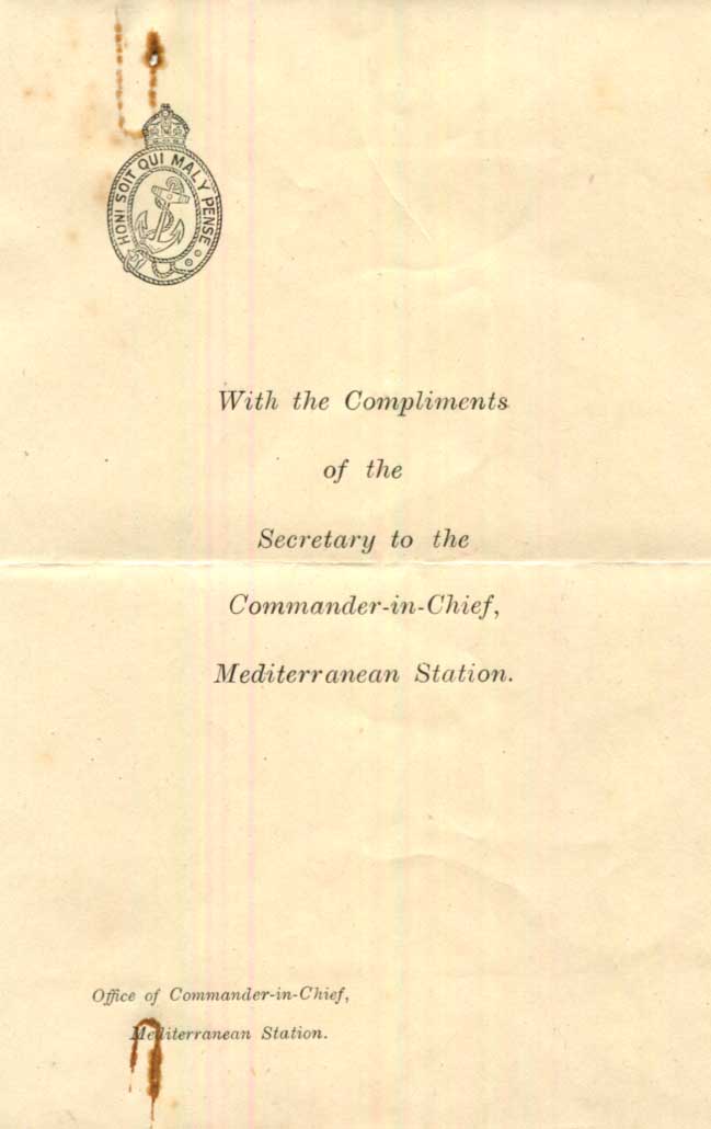 Mountbatten von Burma Autogramm