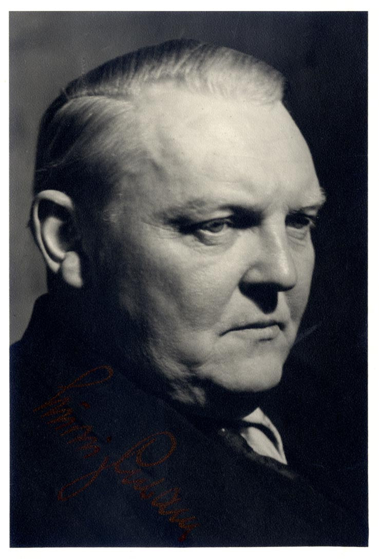 Ludwig Erhard Autograph