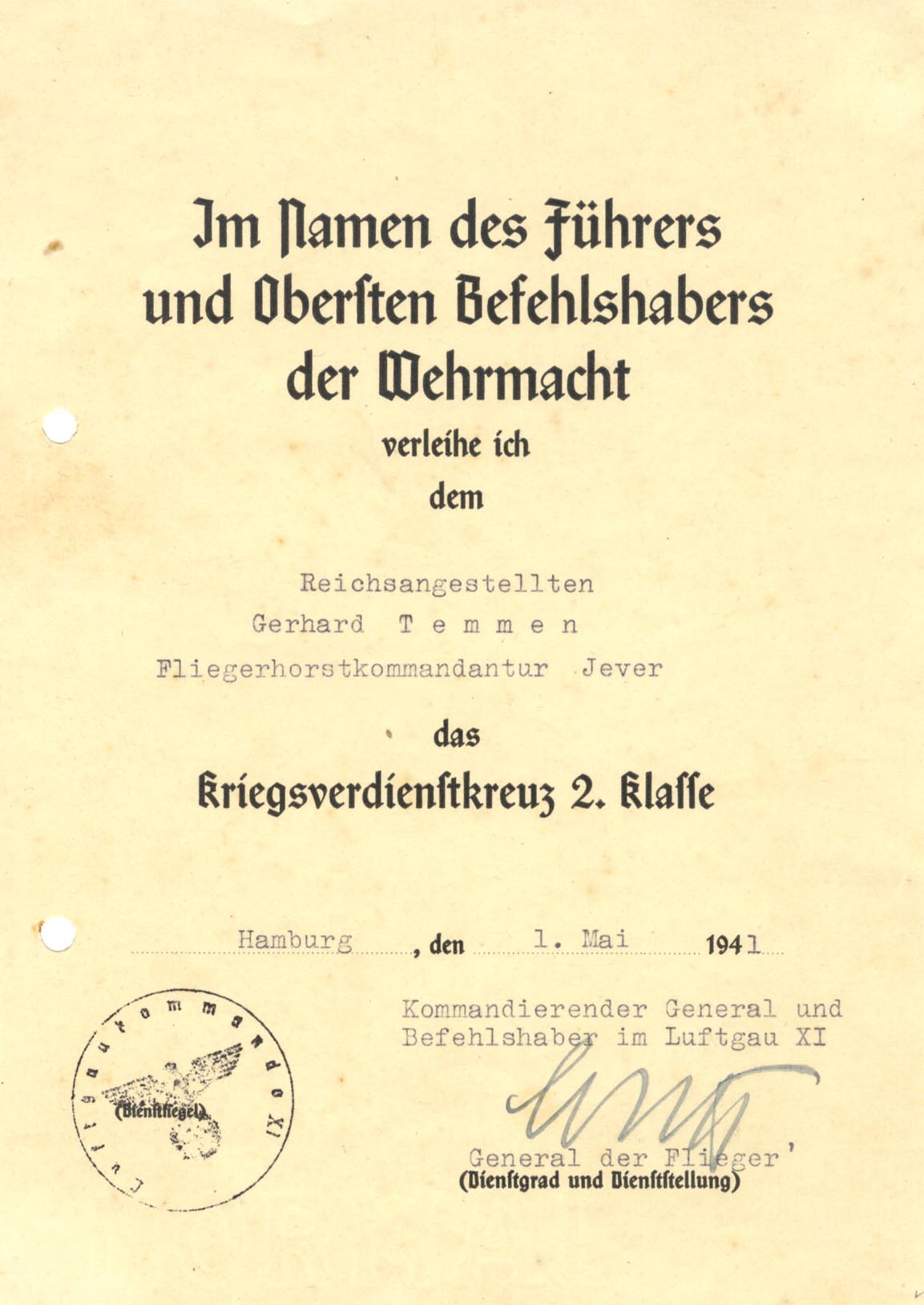 Ludwig Wolff Autograph Autogramm | ID 16022901981565