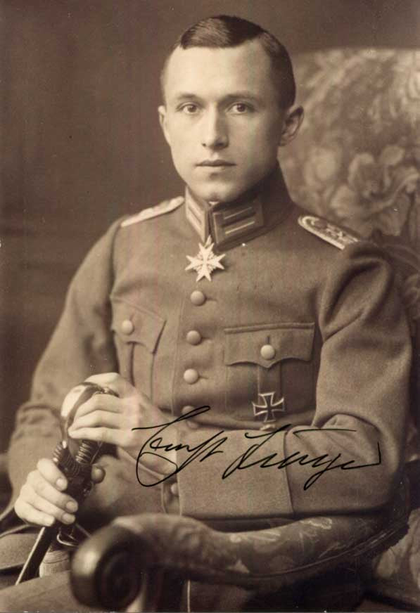 Ernst Jünger Autograph Autogramm | ID 16031160140157