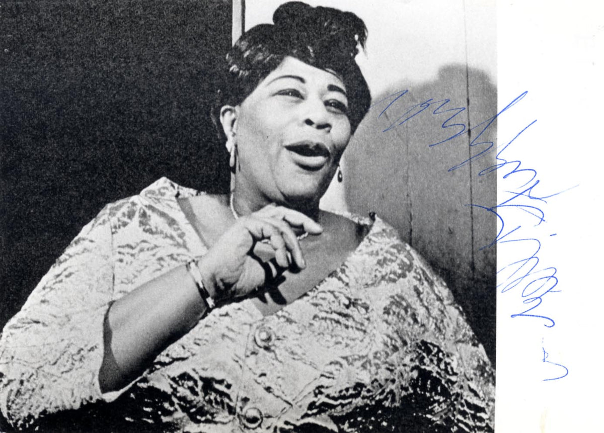 Ella Fitzgerald Autograph Autogramm | ID 16033770668413