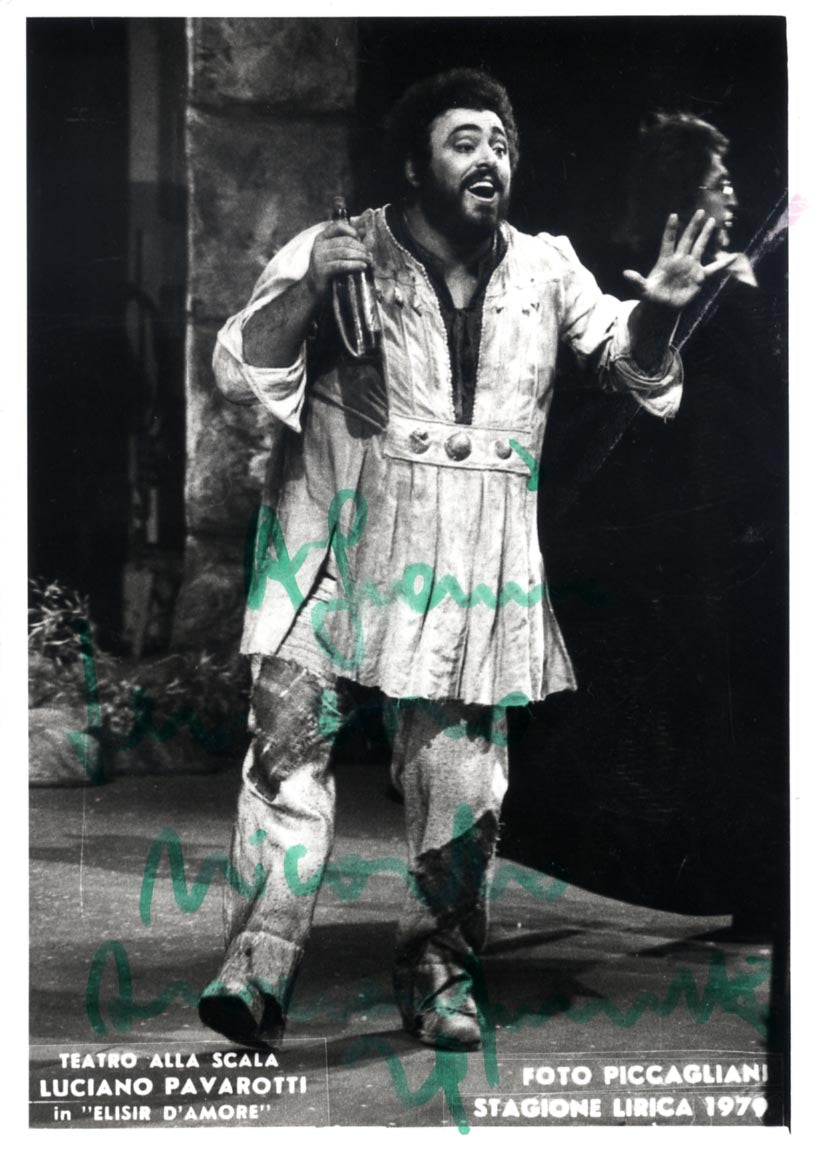 Luciano Pavarotti Autograph Autogramm | ID 16033945026941