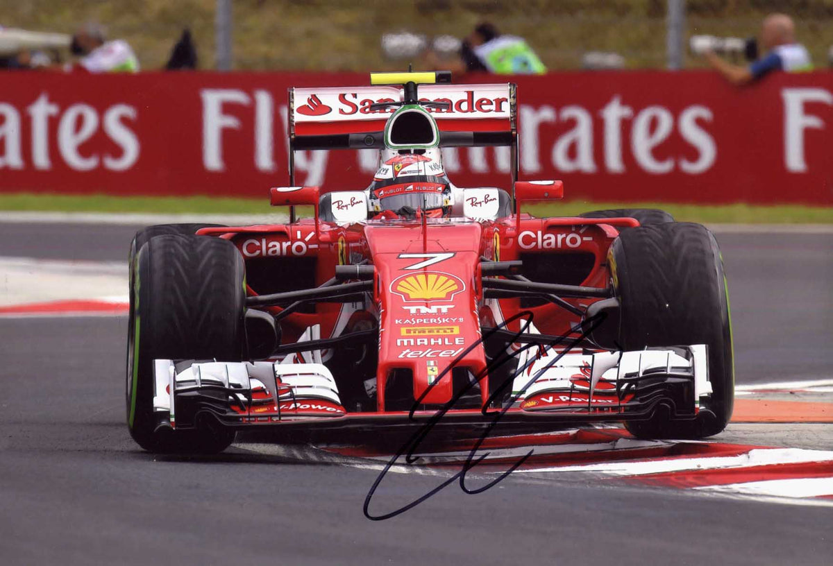 Kimi Raikkonen Autograph Autogramm | ID 16034199601533