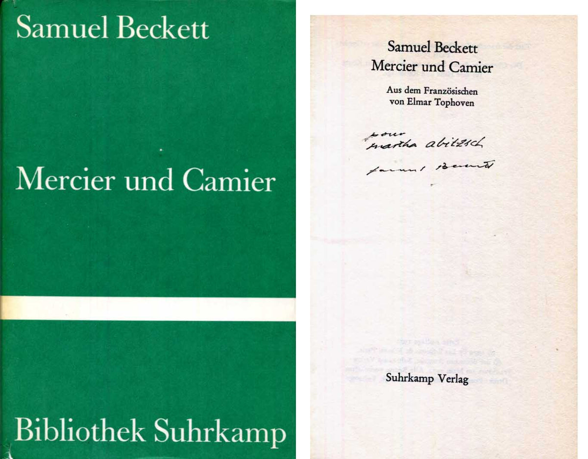 Samuel Beckett Autograph