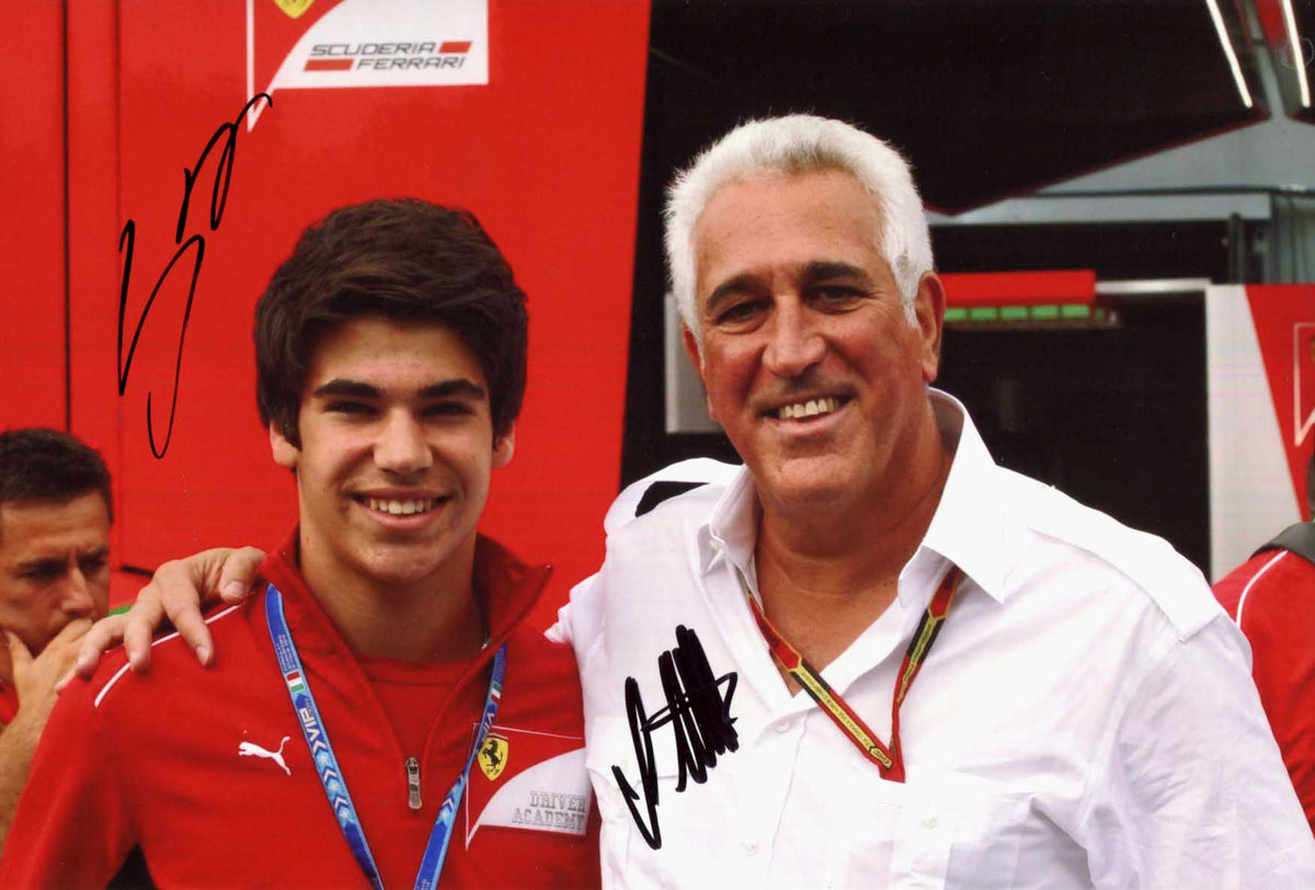 Lance & Lawrence Stroll Autograph Autogramm | ID 16051368165757