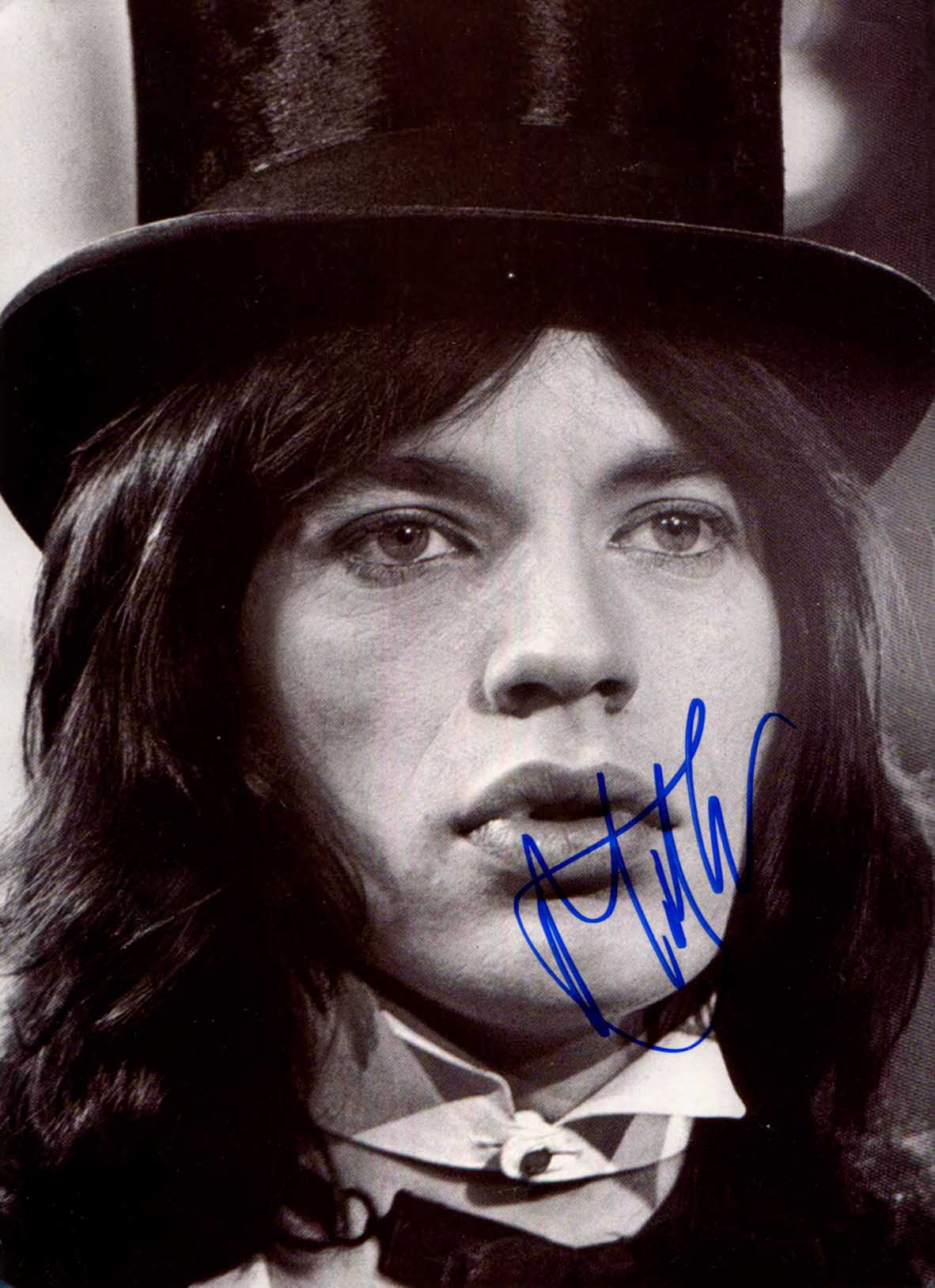 Mick Jagger Autograph Autogramm | ID 16064435880317