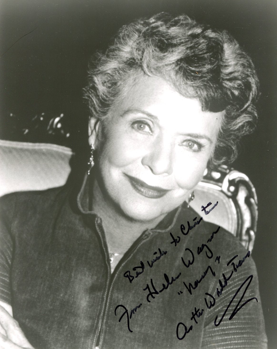 Helen Wagner Autograph Autogramm | ID 16076407996797