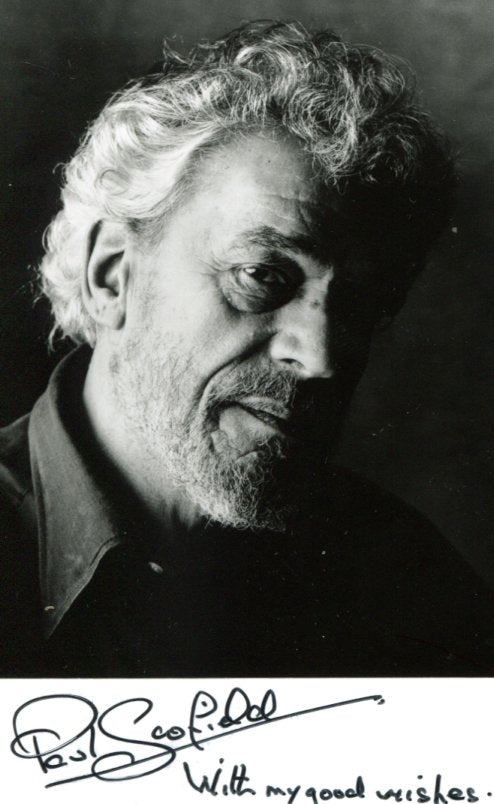 Paul Scofield Autograph Autogramm | ID 16079341486461