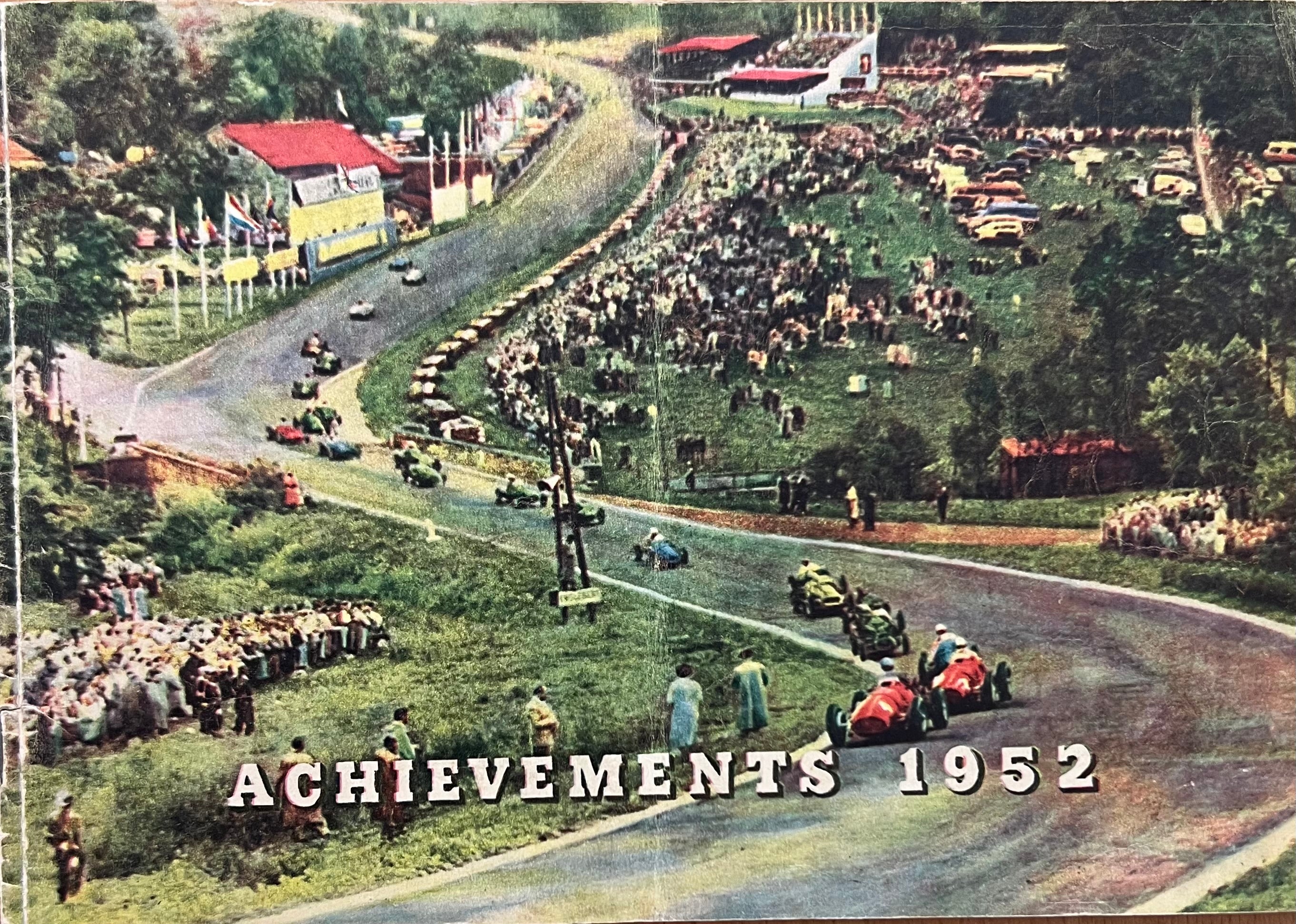 Formula One 1952 & 1963 Autographs