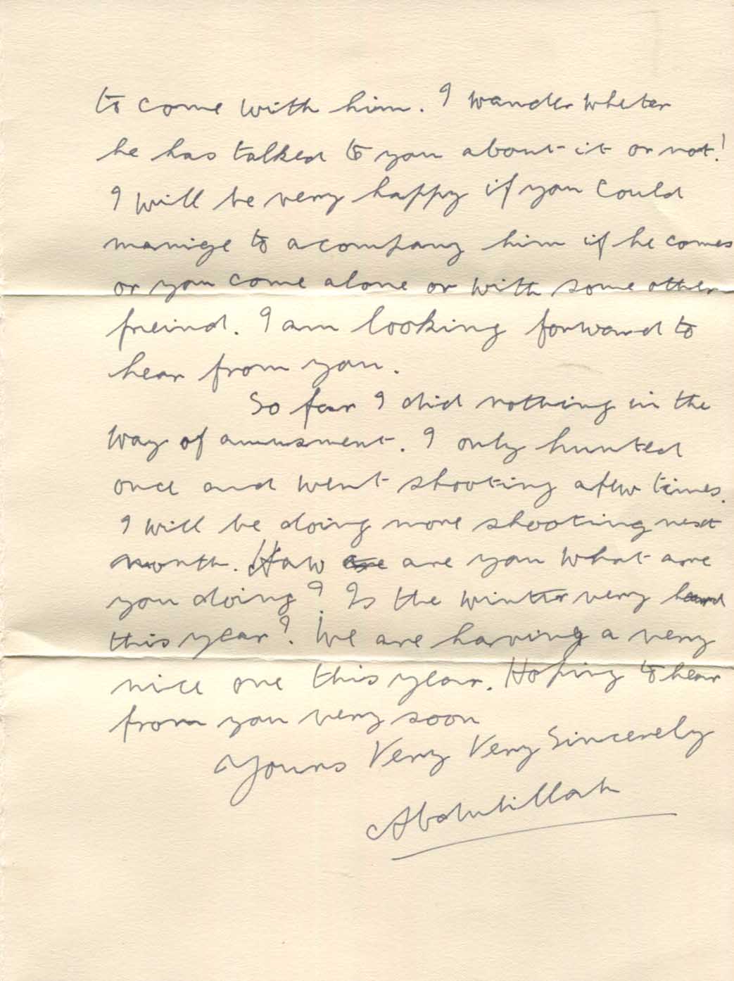 Abd al-Ilah of Hejaz (Iraq) Autograph