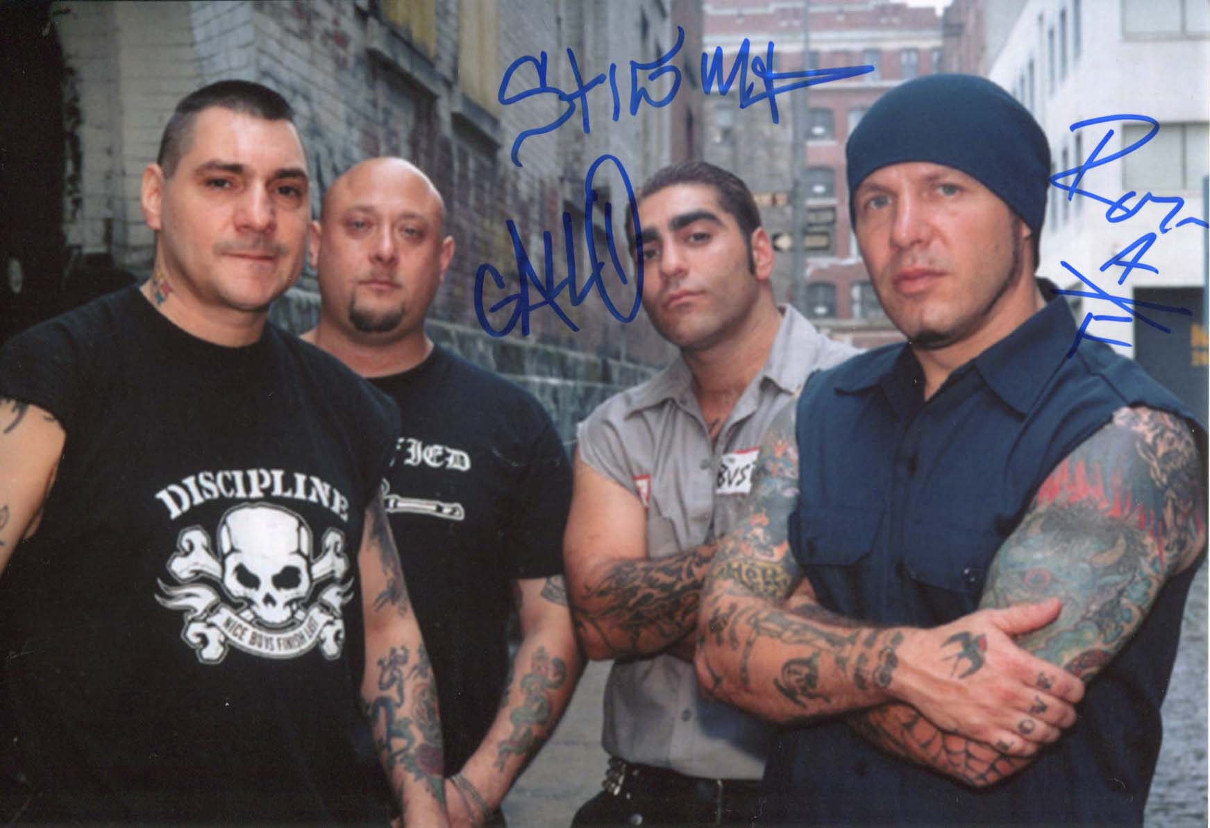 Agnostic Front Autograph | signed photographs