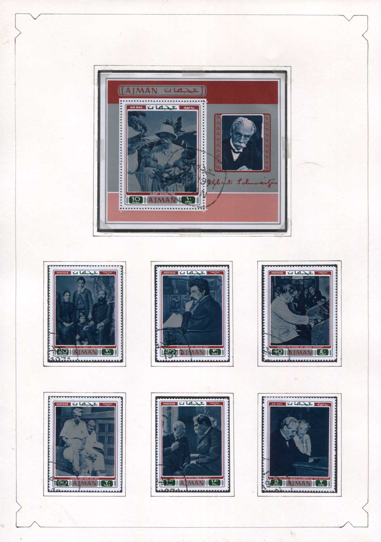 Albert Schweitzer Autograph