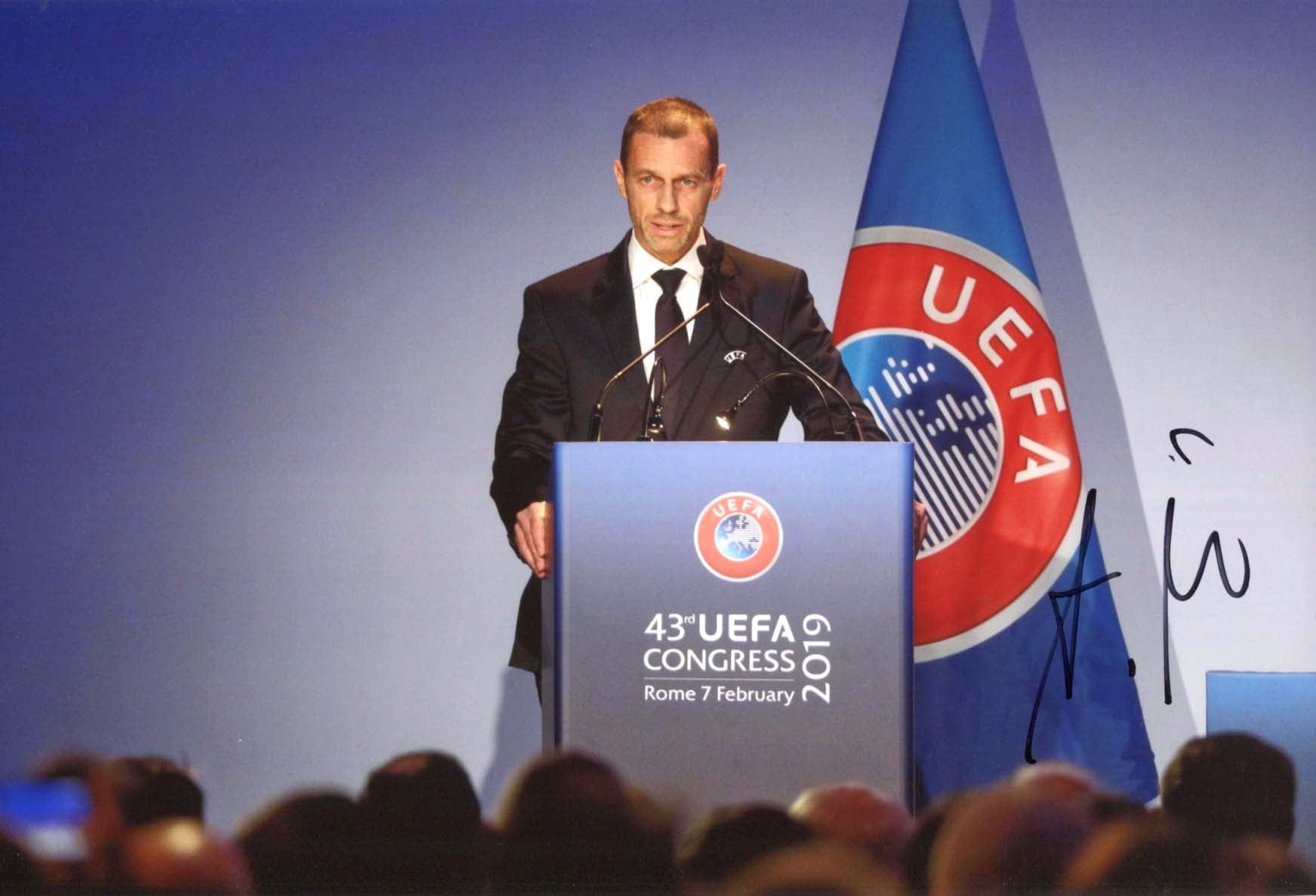 Aleksander Čeferin Autograph Autogramm | ID 8131480420501