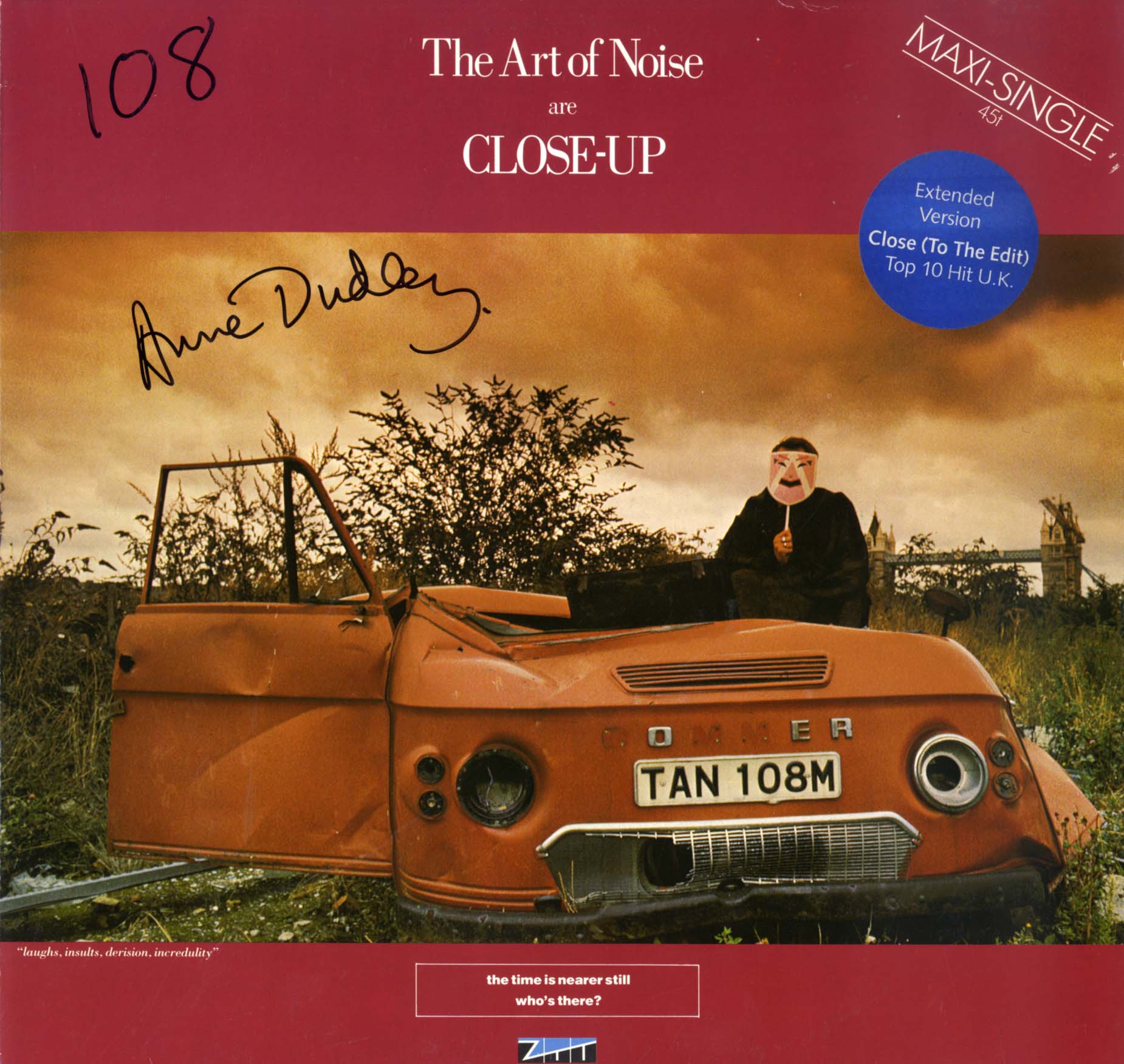 Anne Dudley Autograph