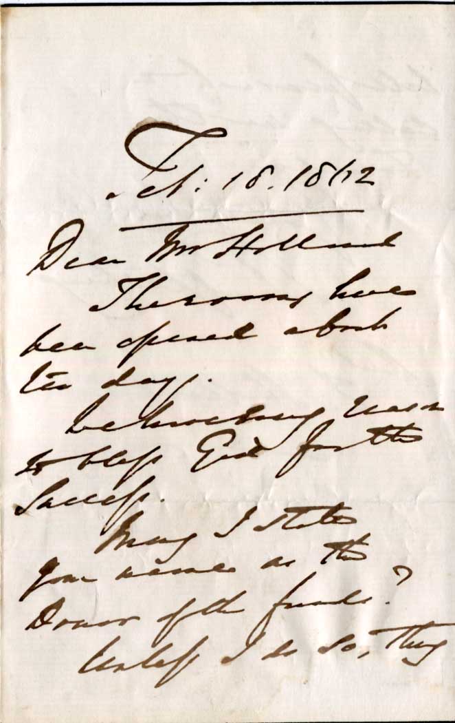 Anthony Ashley-Cooper, 7th Earl of Shaftesbury Autograph