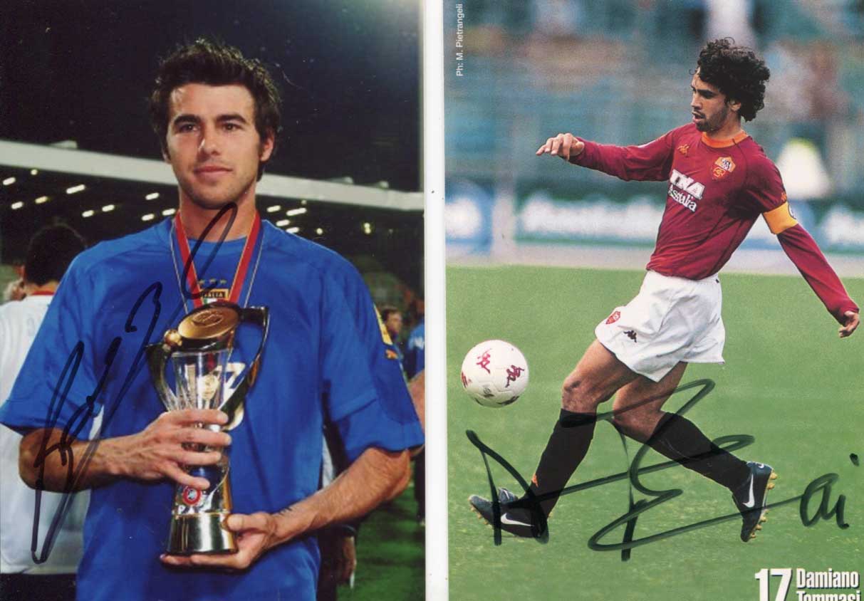 Legendary Italian Footballer Autographs