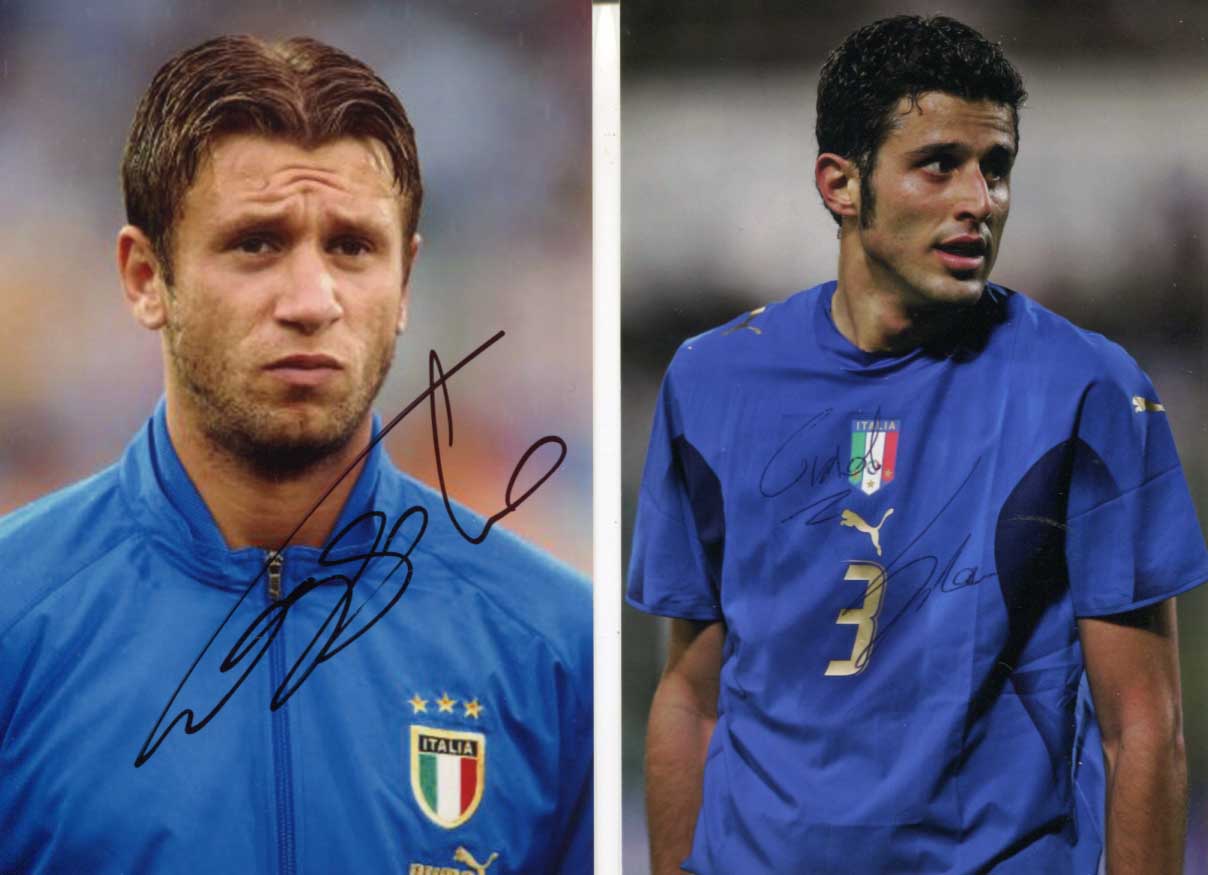 Legendary Italian Footballer Autographs