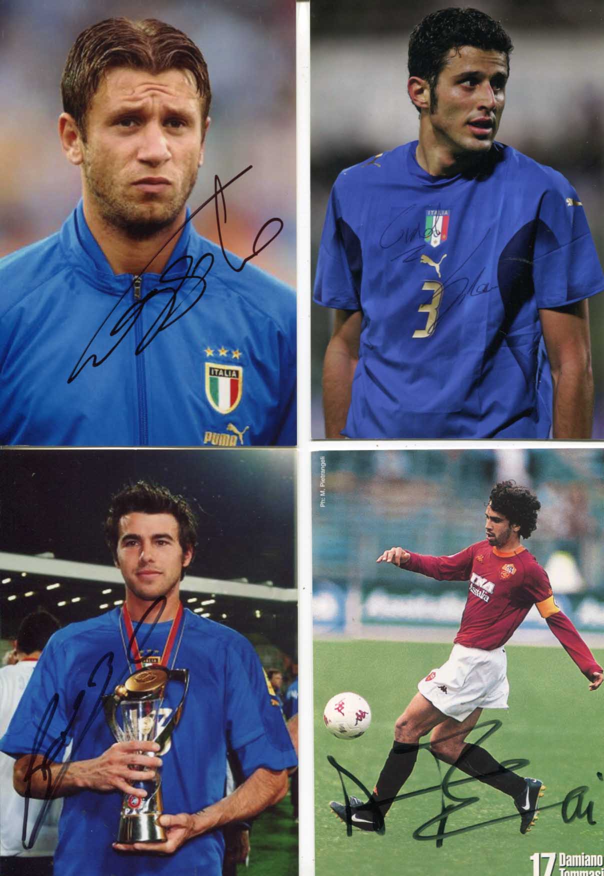 Antonio & others Cassano & others Autograph Autogramm | ID 15050059088253