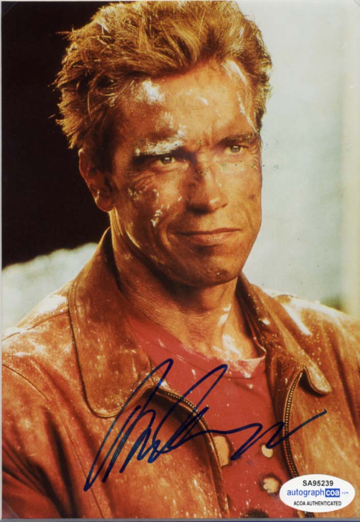 Arnold  Schwarzenegger Autograph Autogramm | ID 8019592839317