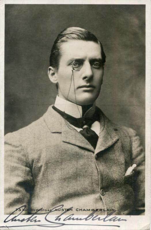 Austen Chamberlain Autograph Autogramm | ID 8048420421781