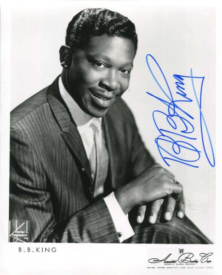 B.B. King Autograph Autogramm | ID 8408392859797