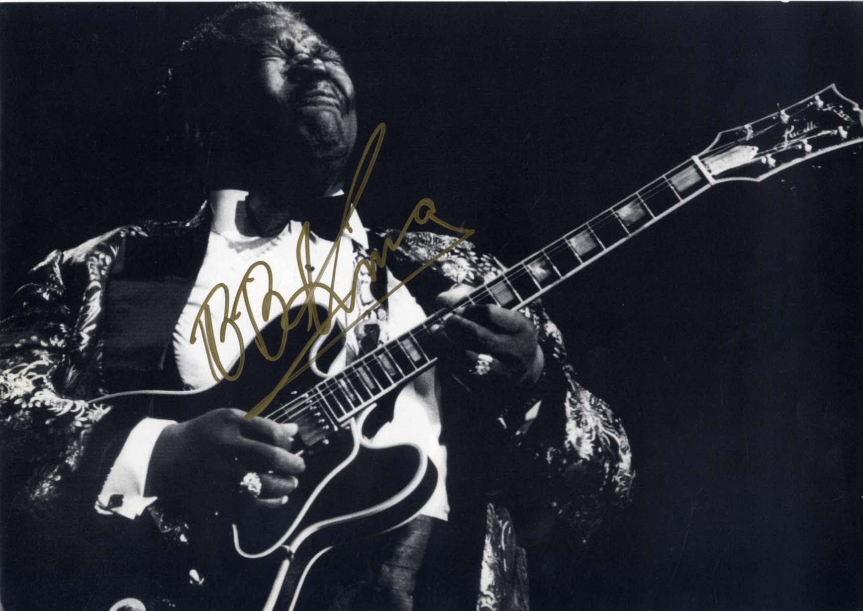 B.B. King Autograph Autogramm | ID 14990490599805