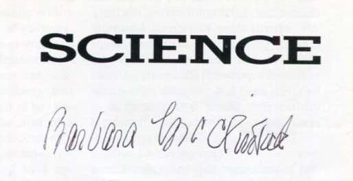 Barbara McClintock Autograph Autogramm | ID 8326077481109