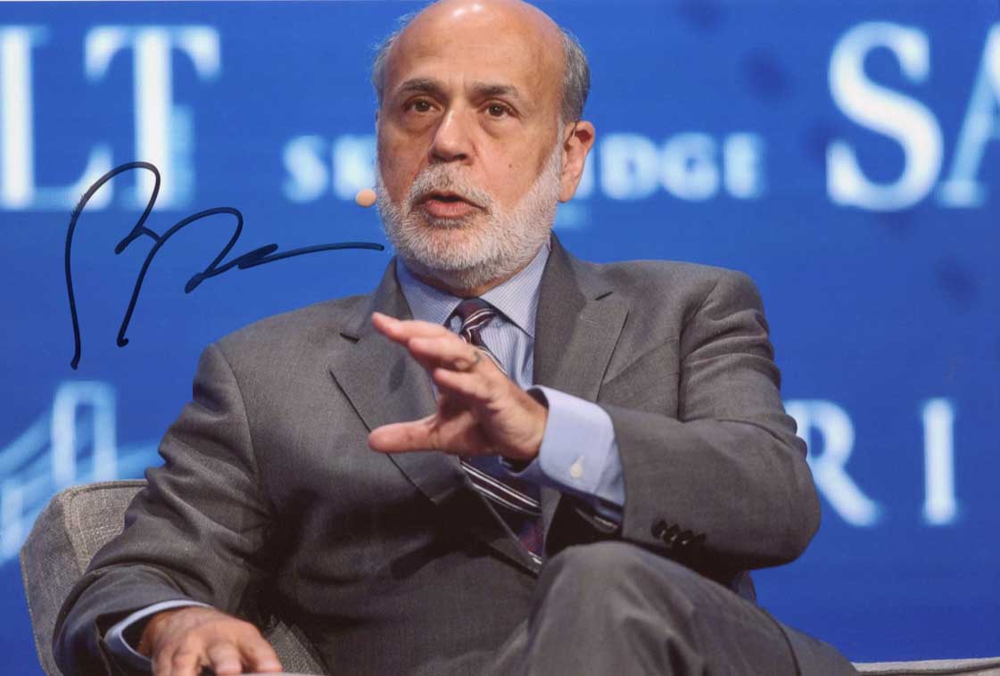 Ben Shalom Bernanke Autograph Autogramm | ID 8463141765269