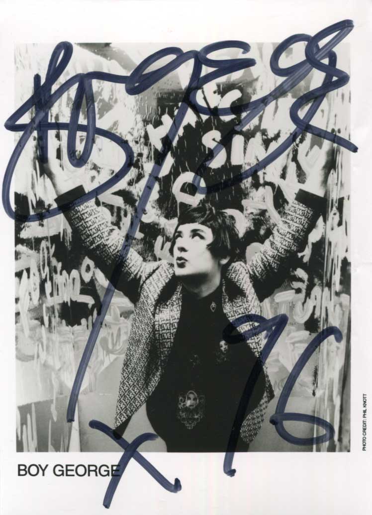 Boy George Autograph Autogramm | ID 8605739319445