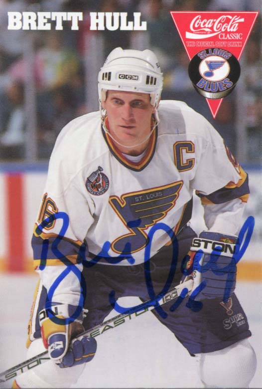 Brett Hull Autograph Autogramm | ID 8155907555477