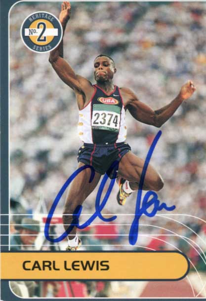 Carl Lewis Autograph Autogramm | ID 15155302269309