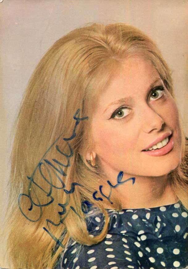 Catherine Deneuve Autograph Autogramm | ID 8590891712661
