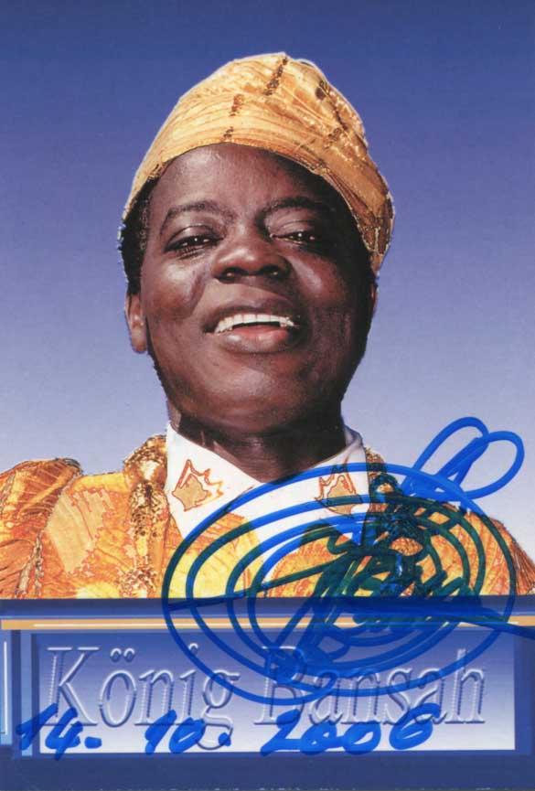 Cephas Bansah Autograph Autogramm | ID 15216501948797