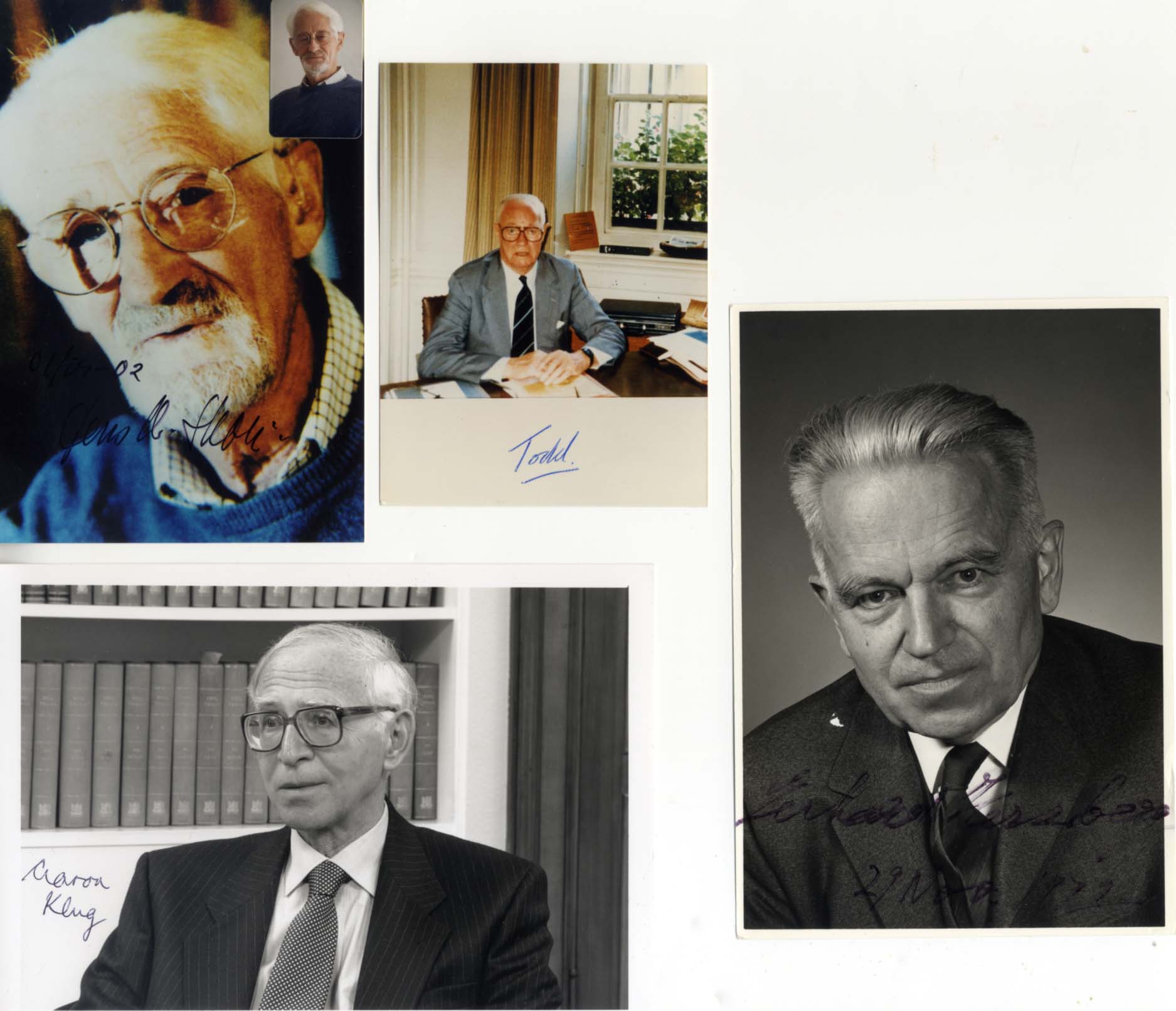 Brockhouse & Fert & Hell & Herzberg & Kobilka & Mulliken & Shechtman & others Autograph Autogramm | ID 8081158537365